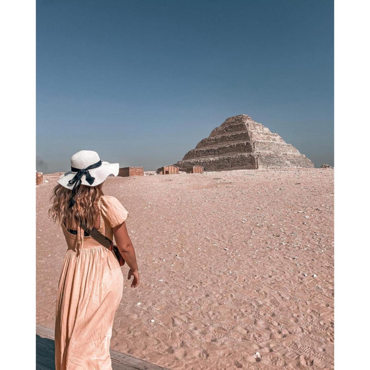 Oh Pyramids View Hotel Kafret el-Gabal Kültér fotó