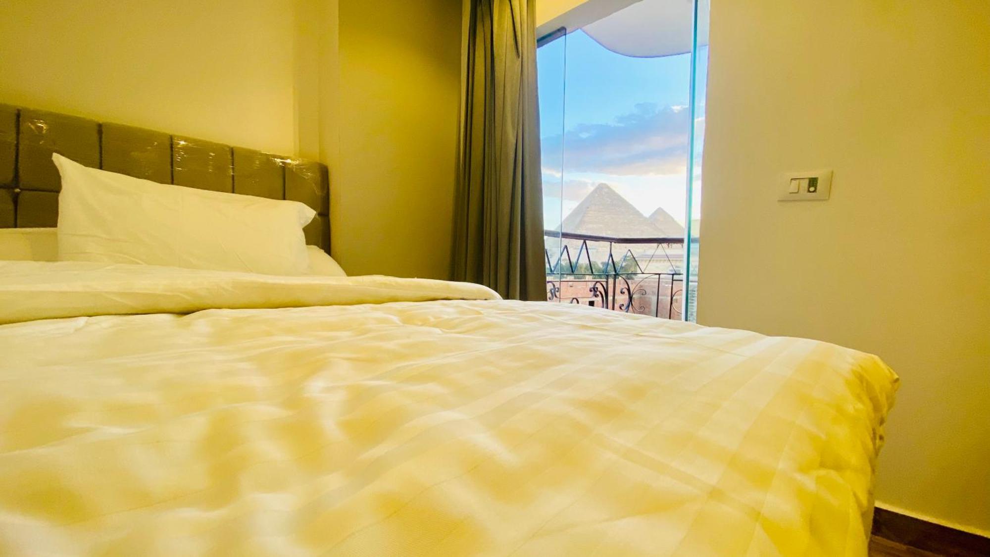 Oh Pyramids View Hotel Kafret el-Gabal Kültér fotó