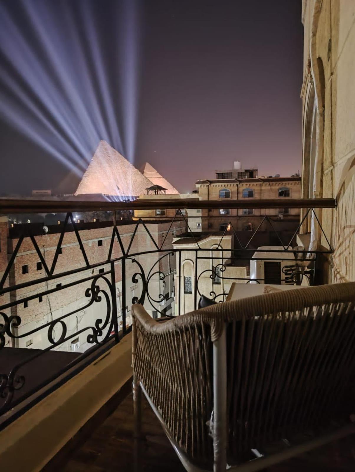 Oh Pyramids View Hotel Kafret el-Gabal Kültér fotó